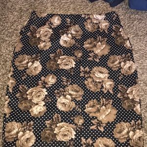 Knee-Length Pencil Skirt